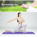 TPE Yoga Mat Color Imprimez TPE Yoga Mat avec ligne de position TPE Kid Yoga Mat